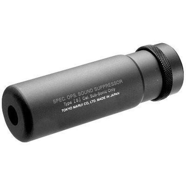他サイト： プロサイレンサー ショートタイプ ハンドガンタイプ 電動ガンにも装着可能 東京マルイ 4952839175625の商品画像