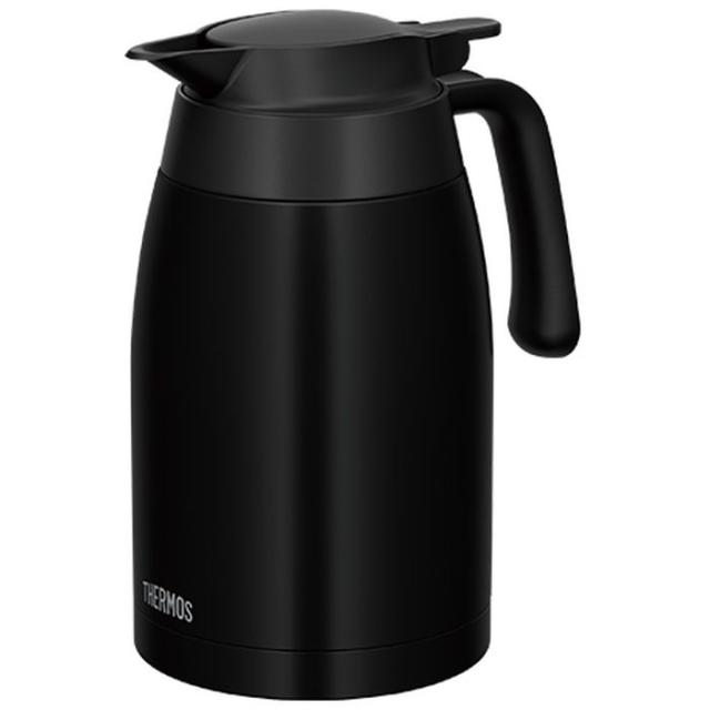他サイト： THERMOS ステンレスポット マットブラック 1.5L 保温 保冷 サーモス TTB-1501-MTBKの商品画像