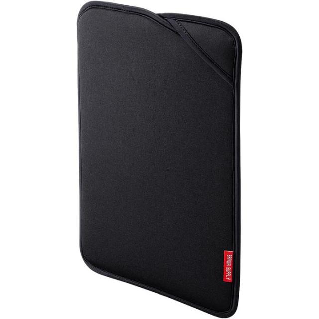 他サイト： 即納 代引不可 PCプロテクトスーツ ウェットスーツ素材 13.3インチワイド対応 ブラック サンワサプライ IN-WETSL1の商品画像