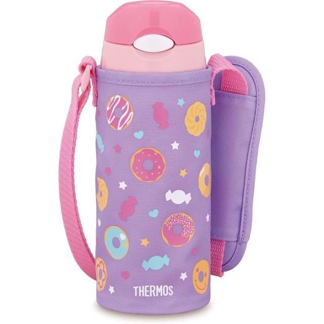 他サイト： 水筒 真空断熱ストローボトル 400ml パープルピンク 保冷専用 サーモス FHL-403F-PL-Pの商品画像