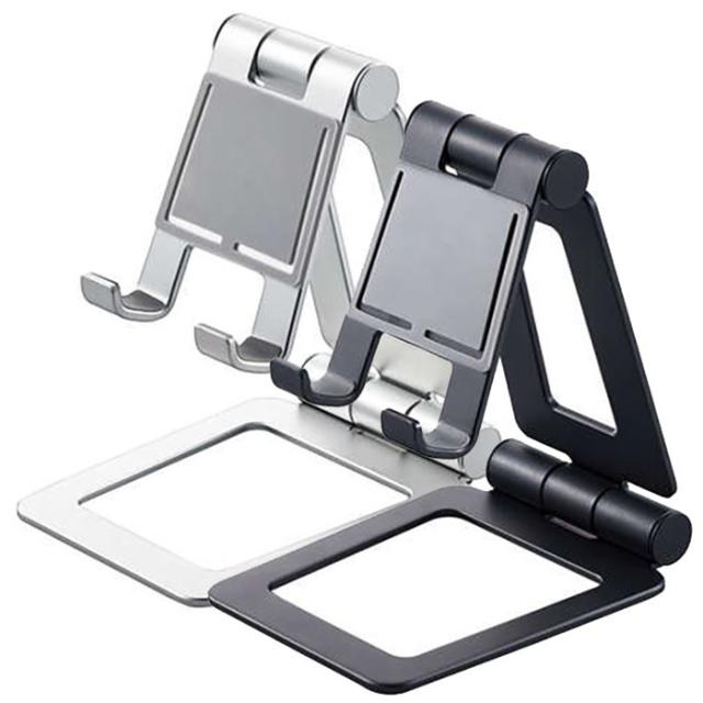 他サイト： 代引不可 タブレット アルミスタンド 5.0〜12.9インチ対応 タブレットスタンド 高級感 おしゃれ シンプル コンパクト 便の商品画像