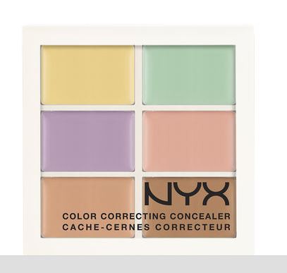 guld affald Macadam NYX Conceal, Correct, Contour Palette /NYX カラーコレクティング コンシーラーパレット 色[04 Color  Correcting]の通販はau PAY マーケット - LAエクスプレス