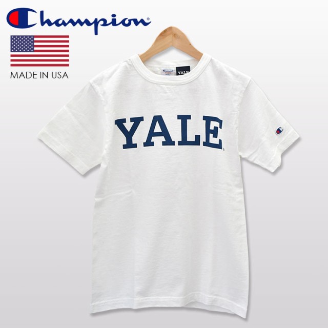 メール便 送料無料 チャンピオン アメリカ製 Tシャツ イェール Yale ロゴ 大学 半袖 メンズ Champion T Shirt Made In Usa T1011 C5 T30の通販はau Pay マーケット Voks