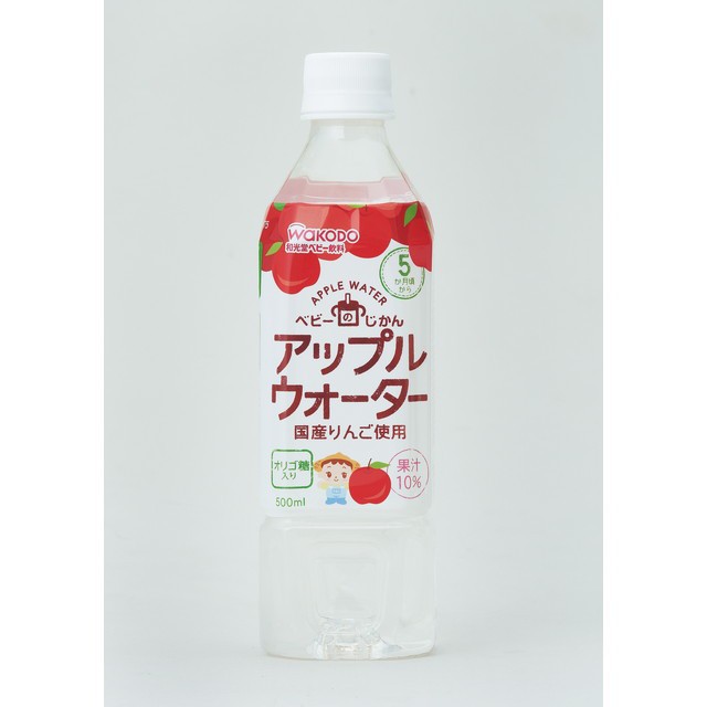 和光堂 ベビーのじかん アップルウォーター 5ヶ月頃 500ml ： Amazon・楽天・ヤフー等の通販価格比較 [最安値.com]