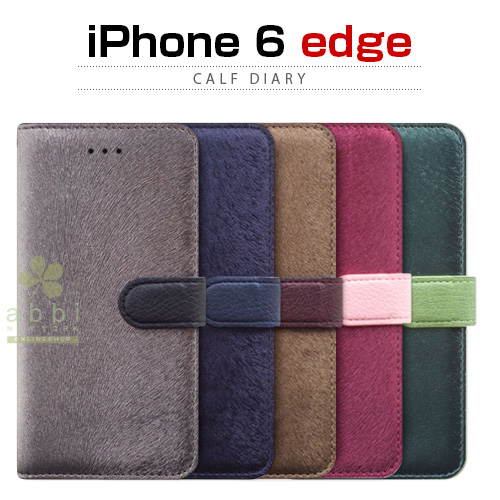 HANSMARE HANSMARE iPhone6 Plus CALF Diary メタルブラック 取り寄せ商品