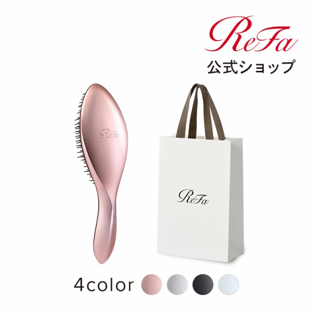 【ギフトにおすすめ】 ReFa 公式 リファ エールブラシ & ショッパー セット ReFa HEARTBRUSH ヘア ブラシ ハリ ツヤ さらさら 母の日 贈