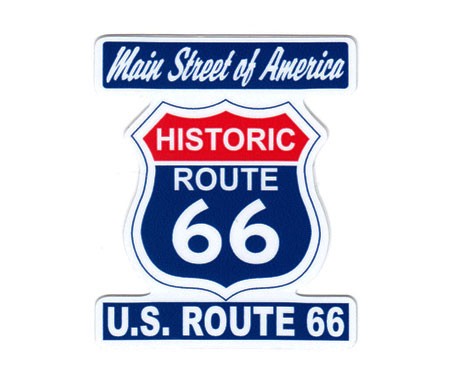 ステッカー アメリカン おしゃれ かっこいい 車 アウトドア スーツケース バイク ビンテージ ルート66 Route66 ブルーの通販はau Pay マーケット アメリカン雑貨ジャンクヤード