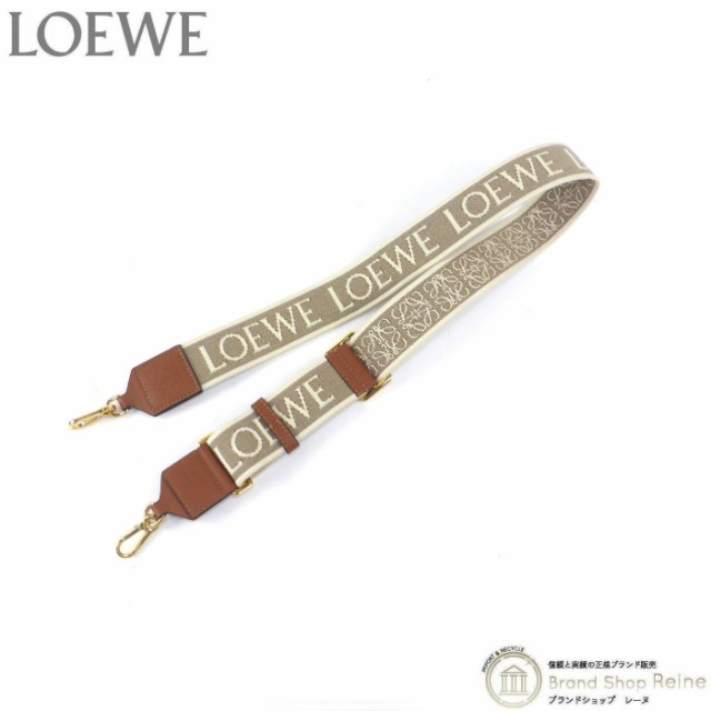 LOEWE☆アナグラム ストラップ ジャカード&カーフ☆バッグ 付替 バッグ