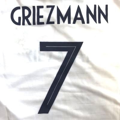 子供用 K059 18 フランス Griezmann 7 グリーズマン 白 ゲームシャツ パンツ付 サッカー キッズ ジュニア ユニフォーム の通販はau Pay マーケット 激安サッカーロロショップ