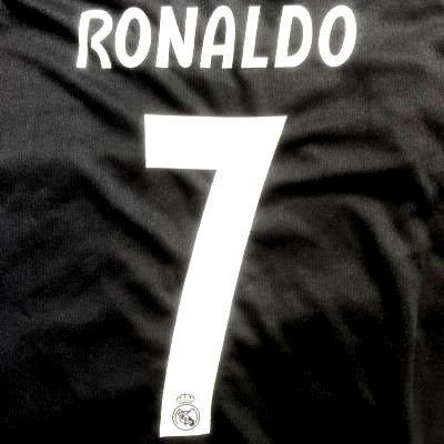 子供用 K027 19 レアルマドリード Ronaldo 7 ロナウド 黒グレー ゲームシャツ パンツ付 サッカー キッズ ジュニア ユニフォームの通販はau Pay マーケット 激安サッカーロロショップ