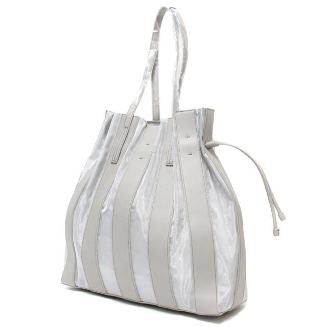 Lazy Susan レイジースーザン バッグ トート ショルダー 巾着 肩掛け メッシュ 透け ストライプ ナイロン レザー 合皮 21春夏 ベージュ の通販はau Pay マーケット ブランド古着のbeegle By Boo Bee