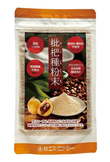 他サイト： エス・エフ・シー  枇杷種粉末 100g【送料無料/メール便】【6個まで可】ビワ種の商品画像