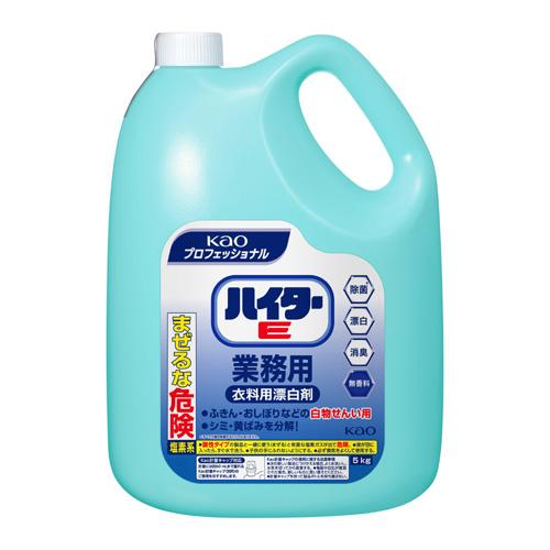 他サイト： ハイターE 5kg 業務用×3本(花王)_業務用_漂白剤_4901301021229の商品画像