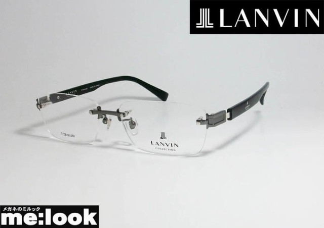 Lanvin ランバン 縁無し 日本製 Made In Japan メンズ 眼鏡 メガネ フレーム Vlc033j 0568 55 度付可 ガンメタ ブラックデミの通販はau Pay マーケット メガネのミルック