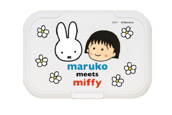 日本製 ちびまる子ちゃん ミッフィー フラップ ホワイト 花柄 Maruko Meets Miffy まる子 Miffy 絵本 アニの通販はau Pay マーケット ワールドショップ
