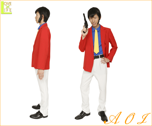 メンズ 大泥棒 ルパン Lupin 泥棒 アニメ ルパン3世 宴会 怪盗 仮装 衣装 コスプレ コスチューム の通販はau Pay マーケット ワールドショップ