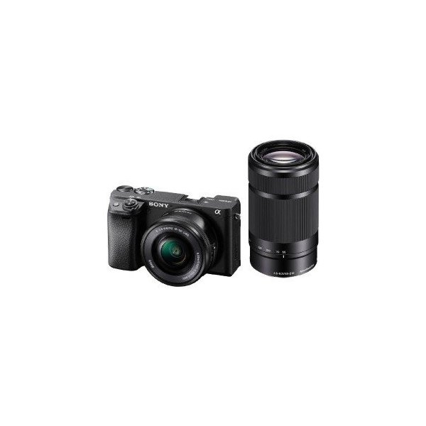 他サイト： 【ラッピング可】【即日発送】【新品】SONY ソニー α6400 ILCE-6400Y ダブルズームレンズキット [ブラック] の商品画像