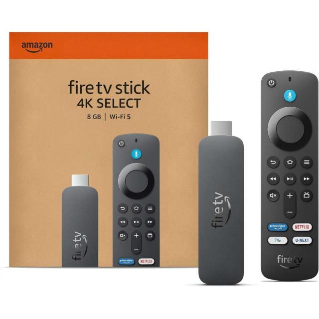 他サイト： 【ラッピング可】【メール便発送】【新品】Amazon Fire TV Stick 4K Select 2025年版の商品画像