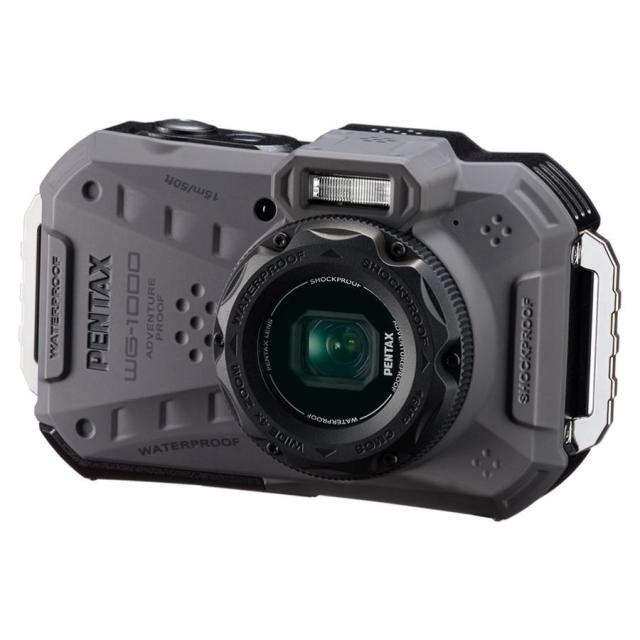 他サイト： 【ラッピング可】【即日発送】【新品】RICOH リコー アウトドアカメラ PENTAX WG-1000 グレーの商品画像