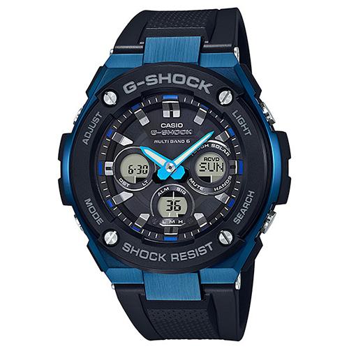 他サイト： CASIO カシオ 腕時計 G-SHOCK G-STEEL GST-W300G-1A2JF ブラック【新品】の商品画像