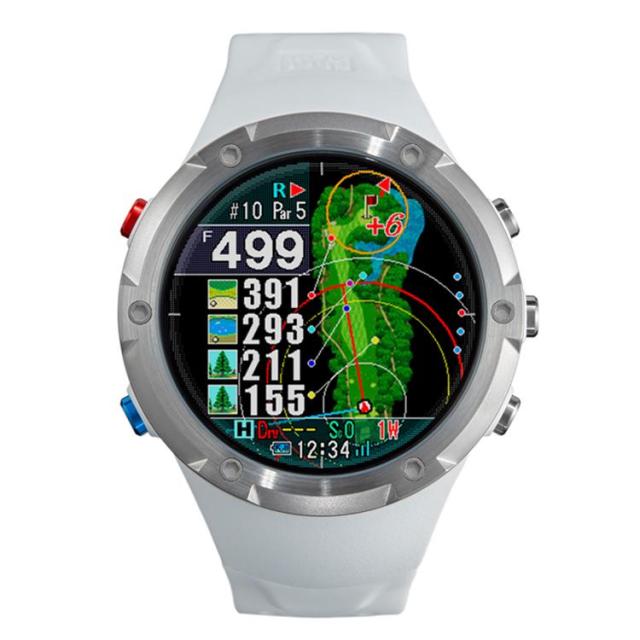 他サイト： 【ラッピング可】【即日発送】【新品】Shot Navi ショットナビ 腕時計型GPSゴルフナビ Evolve PRO ホワイトの商品画像