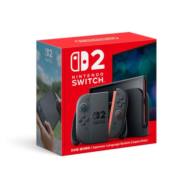 他サイト： 【ラッピング可】【即日発送】【新品 箱不良・シュリンク破れ品】任天堂 Nintendo Switch 2 本体 日本語・国内専用の商品画像