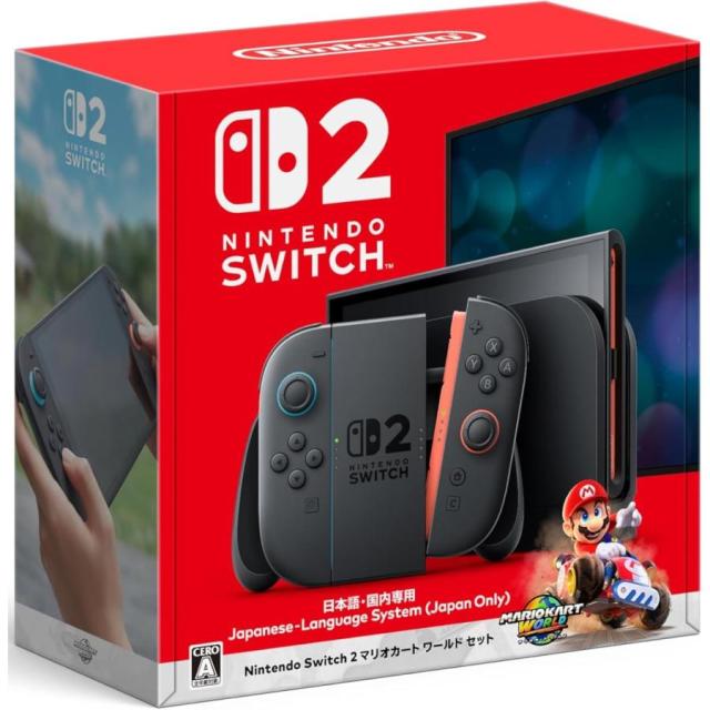 他サイト： 【新品】Nintendo Switch 2 マリオカート ワールドセット 日本語・国内専用 BEE-S-KB6PAの商品画像