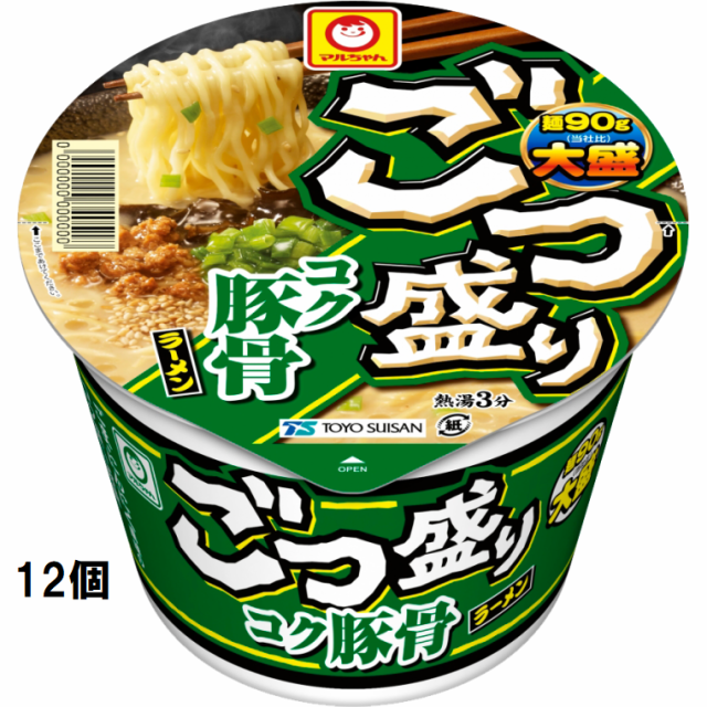 他サイト： 東洋水産 ごつ盛り コク豚骨ラーメン 12個の商品画像