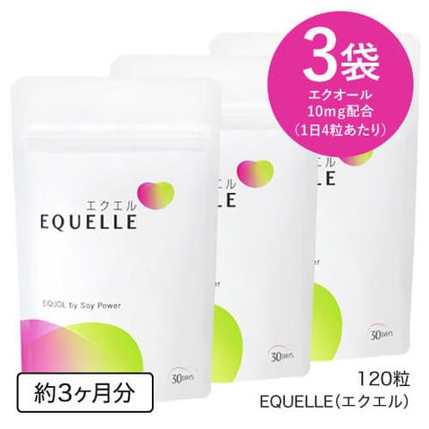 エクオール 大塚製薬 エクエル パウチ 120粒 3個 メール便 正規流通ルート品 健康食品 エクオールサプリメント 3袋 大塚製薬エクオール 