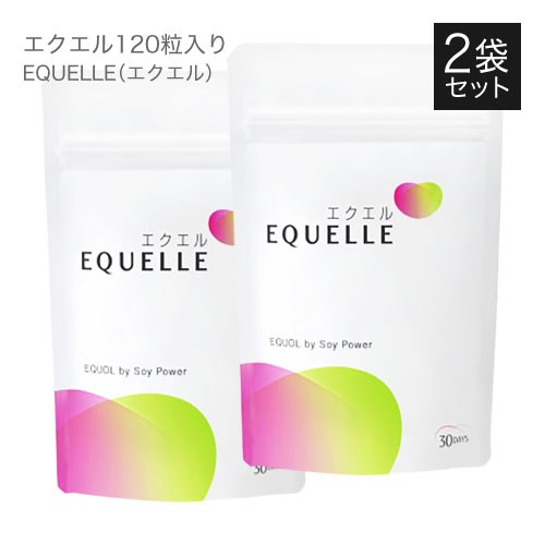 ②.大塚製薬  EQUELLE  エクエル エクオール 120粒入 正規品