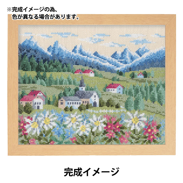クロスステッチ 峡谷 完成品