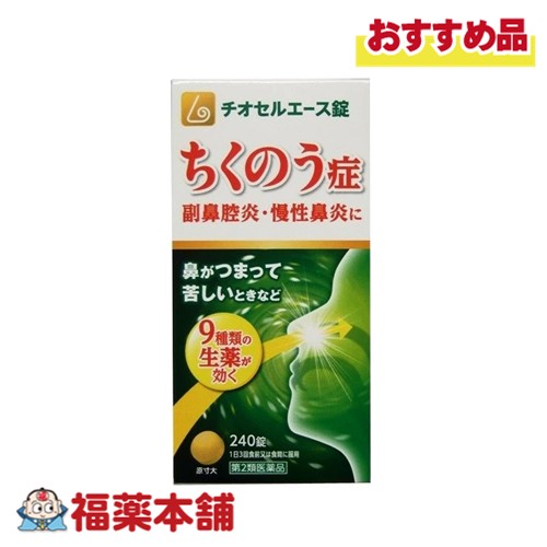 他サイト： 【第2類医薬品】チオセルエース錠 240錠 [宅配便・送料無料]の商品画像