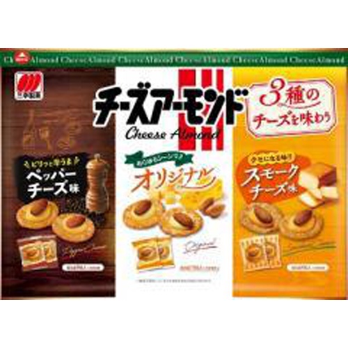 業務用菓子問屋GG 2022年9月12日発売 三幸製菓 89G 3種のチーズを味わうチーズアーモンド×12個 +税