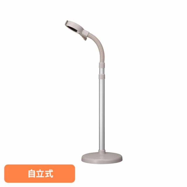 他サイト： ドライヤーホルダー 両手フリー 向き調整 自立式 ハンズフリードライヤースタンド シービージャパン ハンズフリードライヤー ドラの商品画像