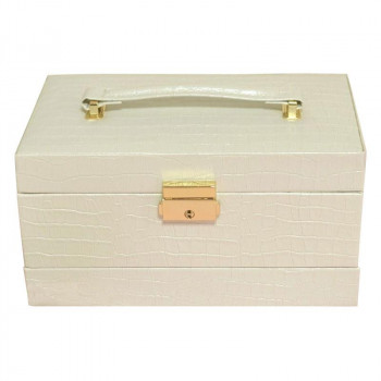 鍵付きジュエリーボックス アクセサリーケース Sni 5915bcr ジュエリー収納ボックスの通販はau Pay マーケット ｄｉｊ ｍｉｃ