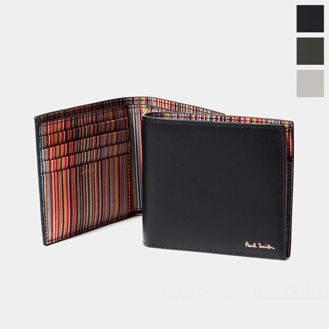 ポールスミス Paul Smith 二つ折り財布 Men Wallet Bf Coin Intmul 黒 Black 緑 Green M1a 43 Bmulti 送料無料 の通販はau Pay マーケット Mikemuseum