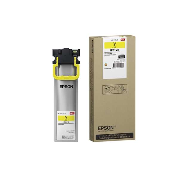 他サイト： 【純正インク】【取り寄せ品】EPSON 純正インク IP01 インクパック イエロー IP01YB【送料無料】の商品画像