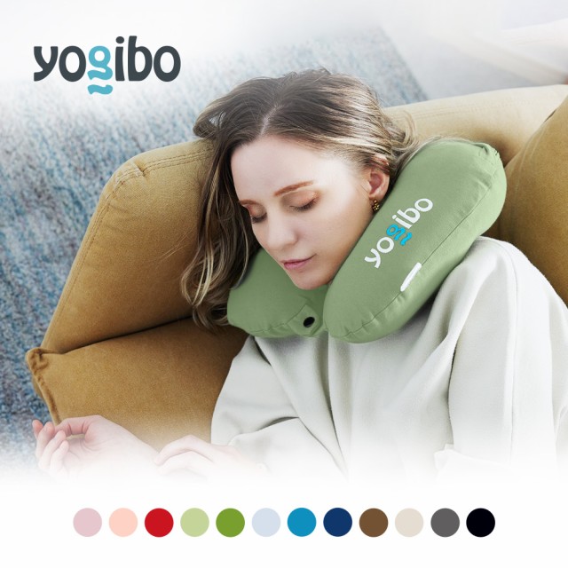 10 Off 車や飛行機での長距離移動やデスクワークの休憩時におすすめ Yogibo Neck Pillow Logo ヨギボー ネックピロー ロゴ 12 の通販はau Pay マーケット Yogibo公式オンラインストア