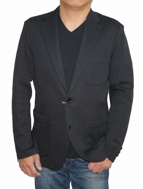 コムサイズム Comme Ca Ism カットジャケット 黒 テーラードジャケット メンズ 47 22jl04 春物 秋物 ボーダー ブラックの通販はau Pay マーケット Ranunculus