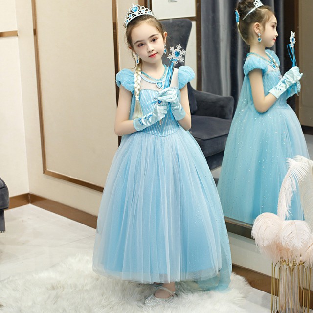 子供 コスチューム プリンセスドレス 衣装 コスプレ ドレス プリンセス ハロウィン エルサ ワンピース ベルドレス こども|au Wowma!(ワウマ)