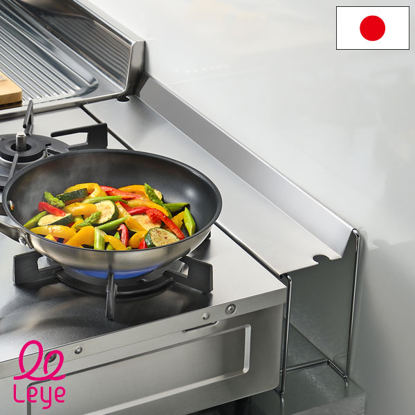 他サイト： コンロすきまラック LS1543 ステンレス製 日本製 奥行11cm ガラストップ型コンロに合うデザイン Leyeの商品画像