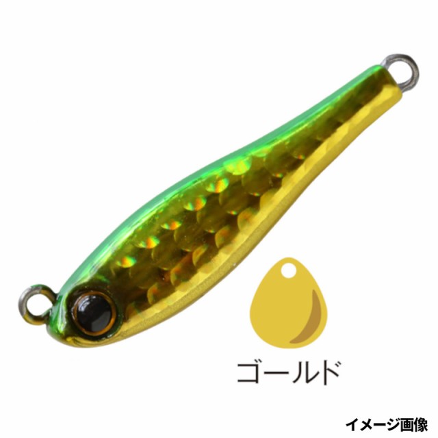 他サイト： コーモラン・プロダクト ジグ アクアウェーブ メタルマジック TG 40g #A104A グリーンゴールド【ゆうパケット】の商品画像