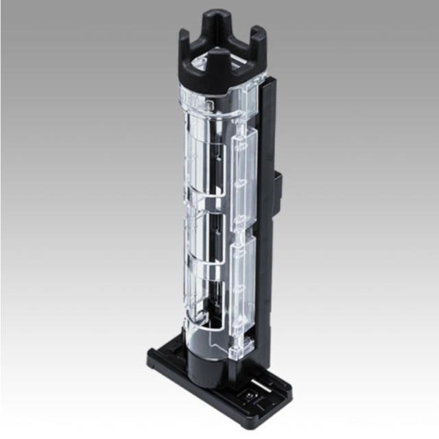 他サイト： 明邦化学工業 ロッドスタンド BM-250 ライト クリア×ブラックの商品画像