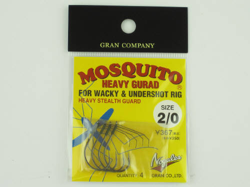 他サイト： バリバス ノガレス モスキート ヘビーガード #2/0 NSブラック【ゆうパケット】の商品画像