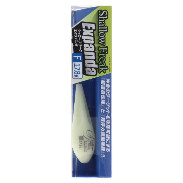 他サイト： キザクラ アルカジック シャローフリーク エクスパンダ F(フローティング) 17.8g ホワイトグローの商品画像