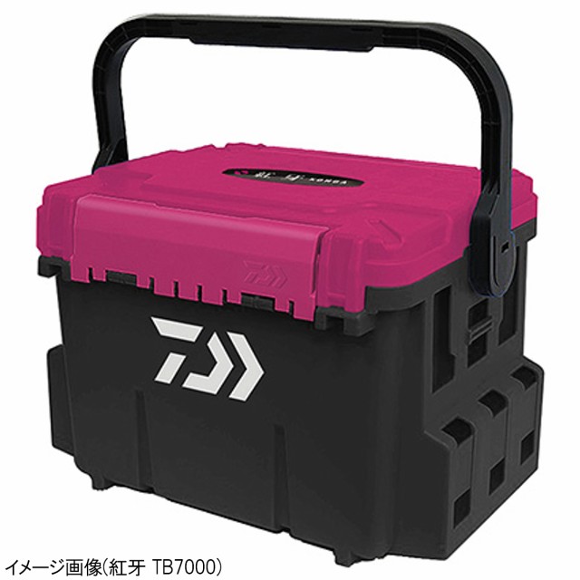 他サイト： ダイワ タックルボックス 紅牙 TB5000 ブラック×紅牙ピンクの商品画像
