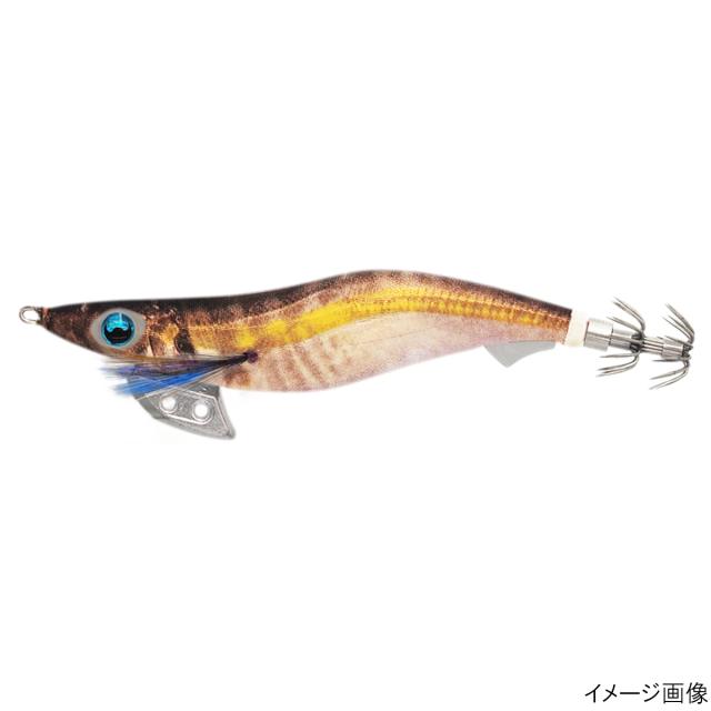 他サイト： ヤマリア エギ エギ王 Kシャロー 3号 001 金アジ【ゆうパケット】の商品画像