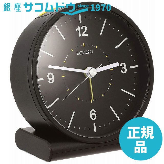 他サイト： SEIKO CLOCK セイコー クロック 目覚まし時計 電波 アナログ 黒 KR328K SEIKO [45172280318の商品画像