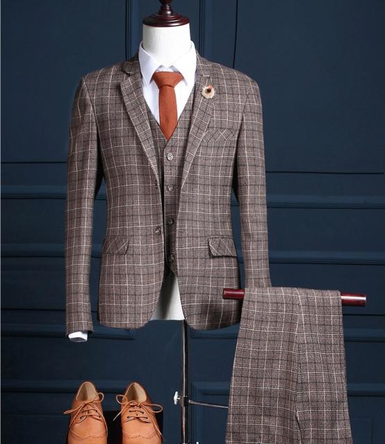 日本の髪型のアイデア 最高チェック スーツ メンズ