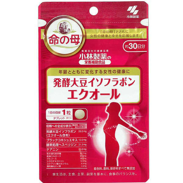 他サイト： 小林製薬 エクオール 30粒 約30日分(送料無料メール便)  915の商品画像